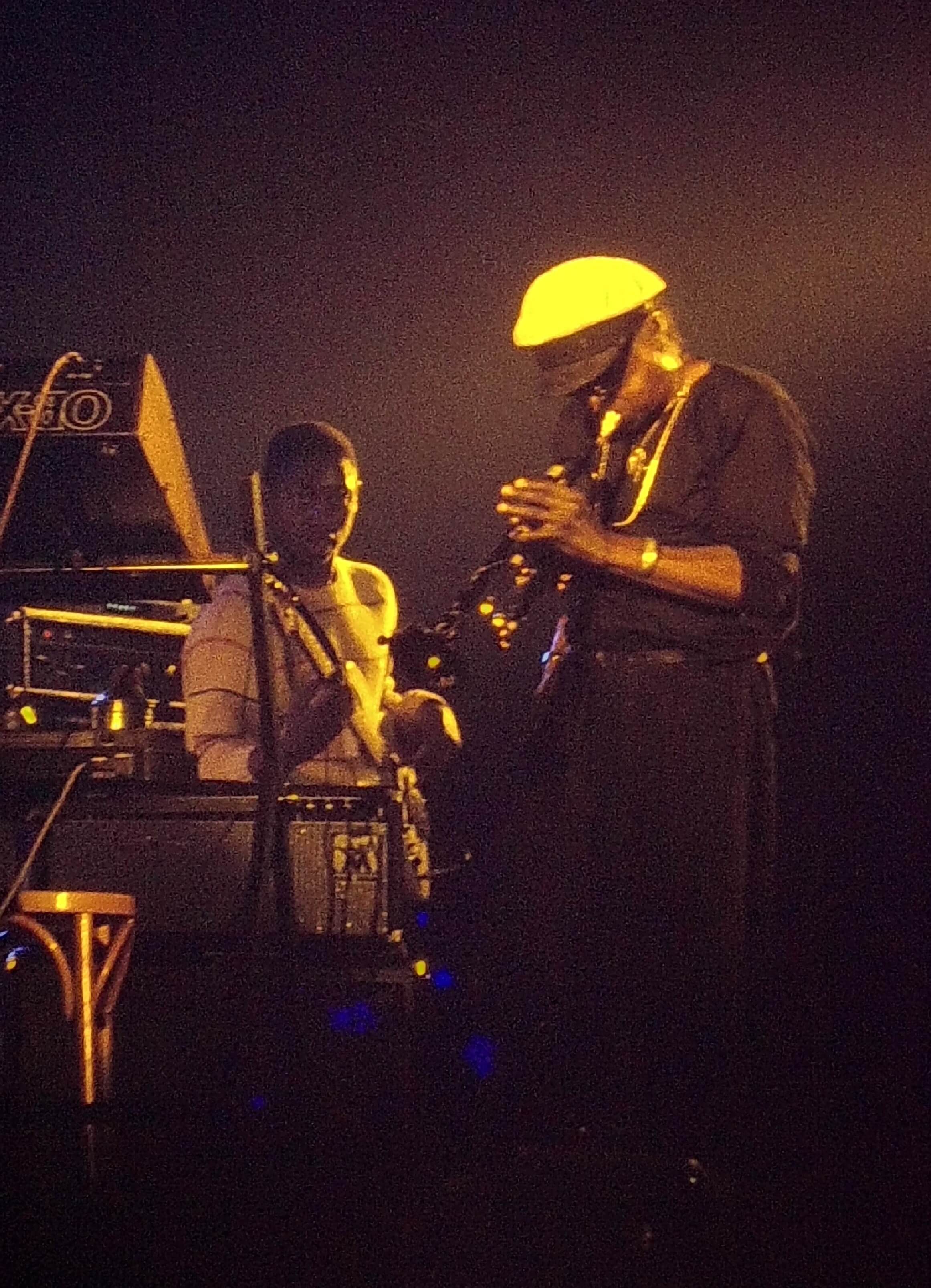 Miles Davis bei einem Live-Auftritt